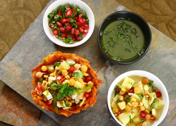 Tokri Chaat from Uttar Pradesh